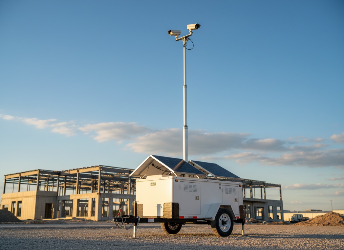 Solar Surveillance Trailer
